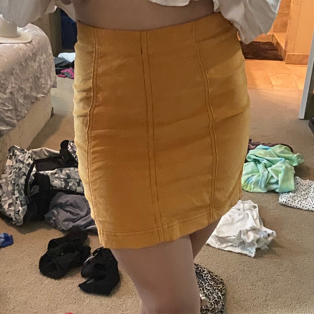 Free People Corduroy skirt!